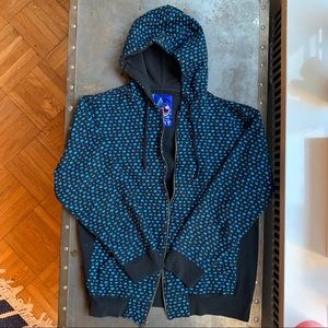 Space Invaders full zip hoodie